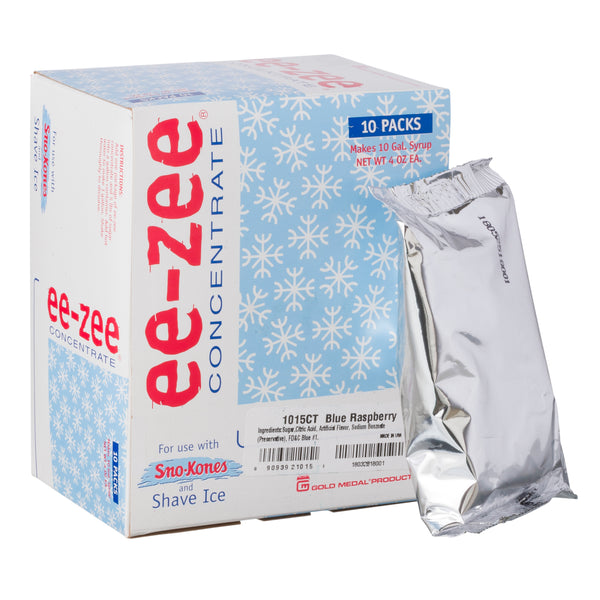 BLUE RASP Ee-ZEE CONCENT. 10/box