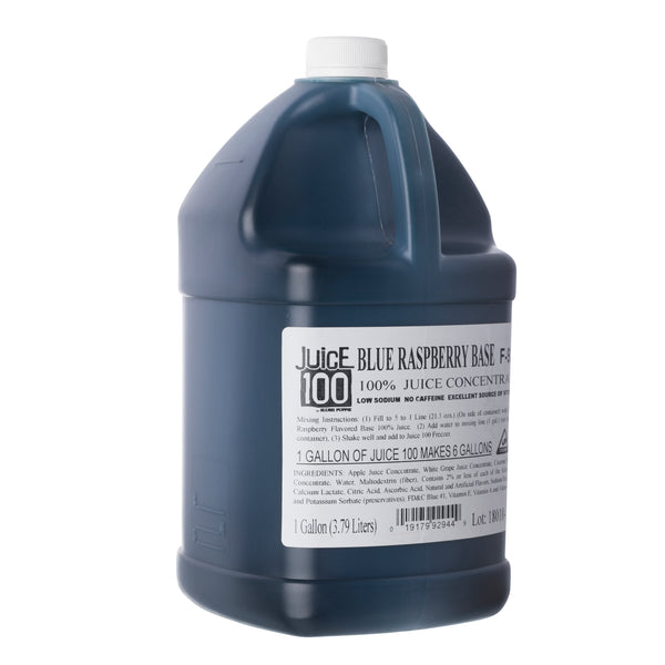 JUICE 100 BLUE RAPSBERRY FLAVOR BASE 4/1 gal