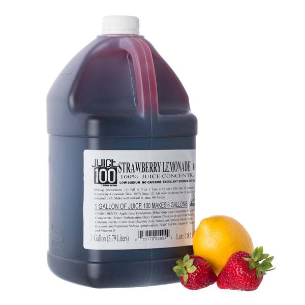 JUICE 100 STRAWBERRY LEMONADE FLAVOR BASE 4/1 gal
