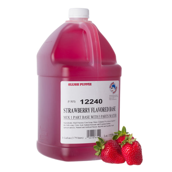 STRAWBERRY FLAVOR BASE 4/1 gal