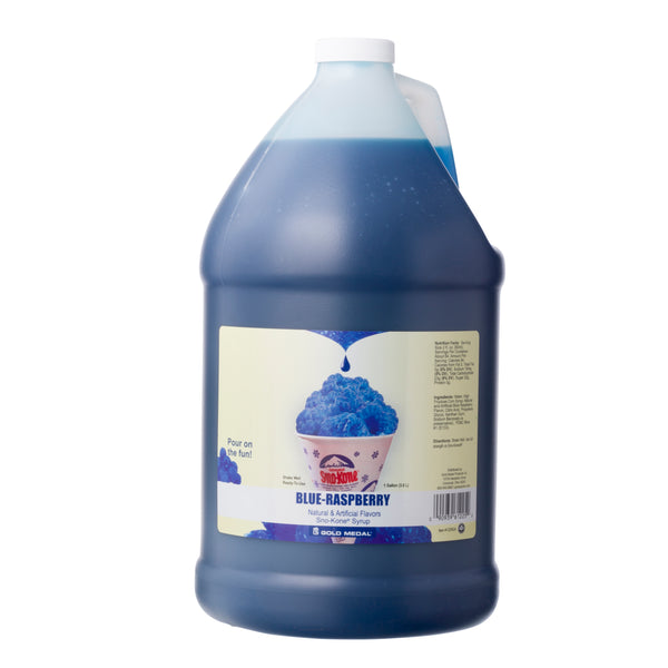 SNO-TREAT BLUE RASP 4/1 gal
