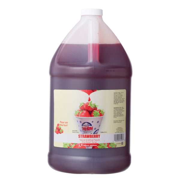SNO-TREAT STRAWBERRY 4/1 gal.