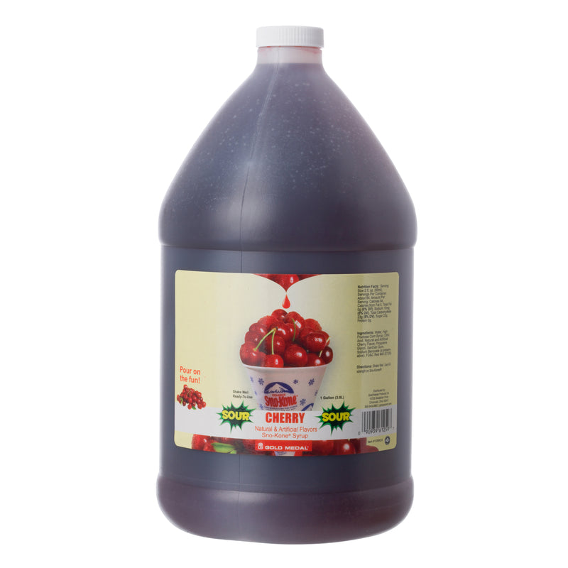 SNO-TREAT SOUR CHERRY 4/1 gal