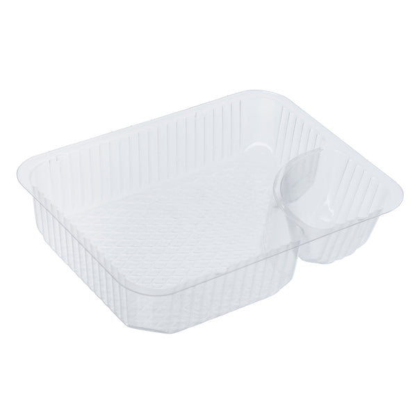 2 COMPARTMENT NACHO TRAY 2 oz 500/cs