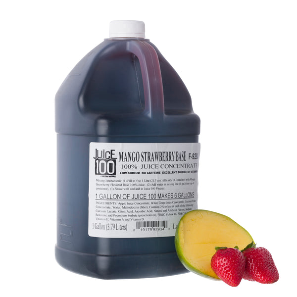 JUICE 100 MANGO STRAWBERRY FLAVOR BASE 4/1 gal