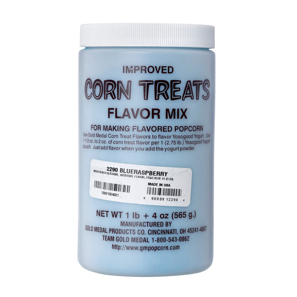 CORN TREAT MIX -BLUE RASP