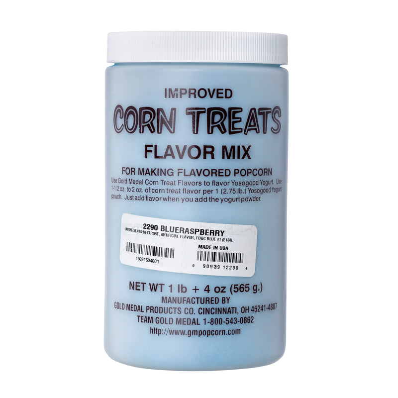 CORN TREAT MIX -BLUE RASP