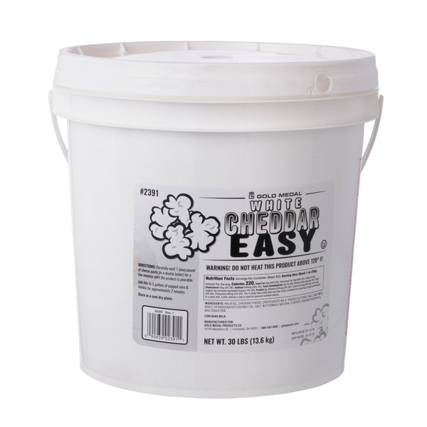 WHITE CHEDDAR EASY 30 lb pail