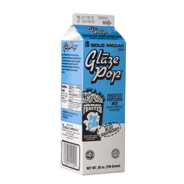 BLUE RASP GLAZE POP 12/28oz