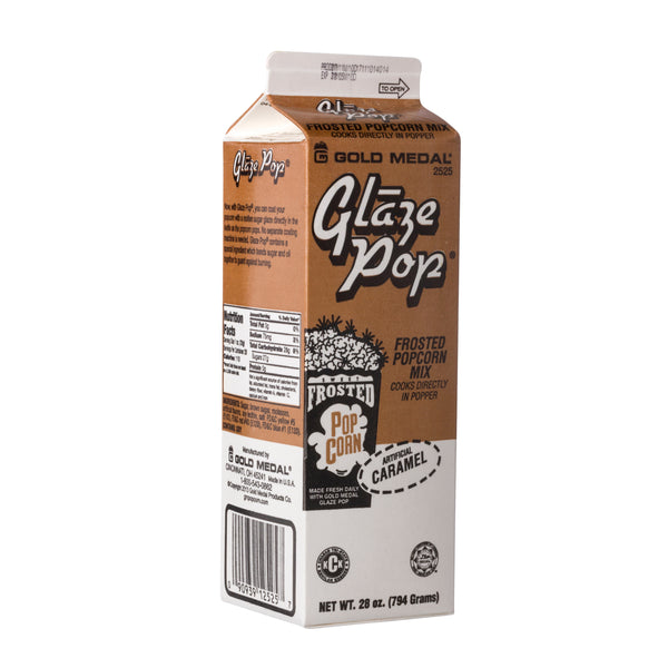 CARAMEL LITE GLAZE POP 12/28 oz