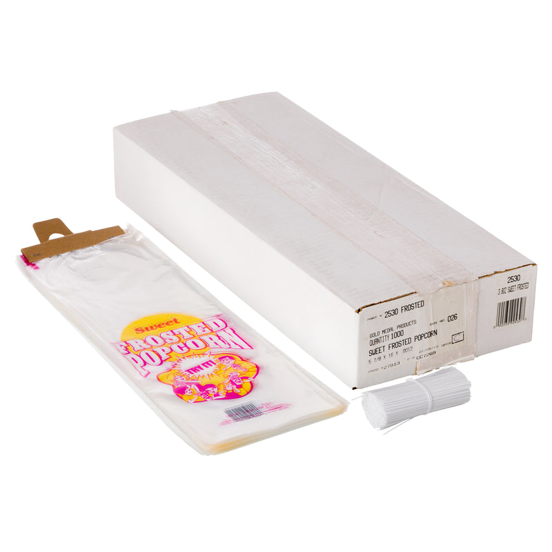 16" FROSTED PC BAG 1000/cs