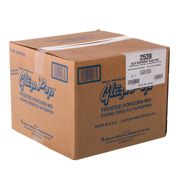 BULK BLUE RASP GLAZE POP 50 lb
