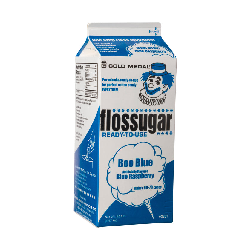 FLOSSUGAR BOO-BLUE 6/cs