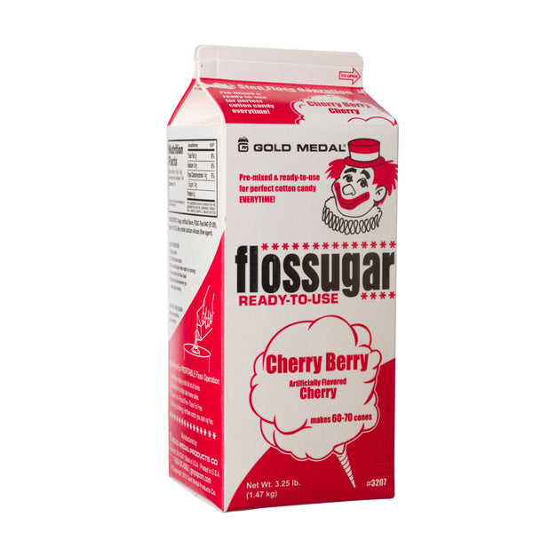 FLOSSUGAR CHERRY-BERRY 6/cs