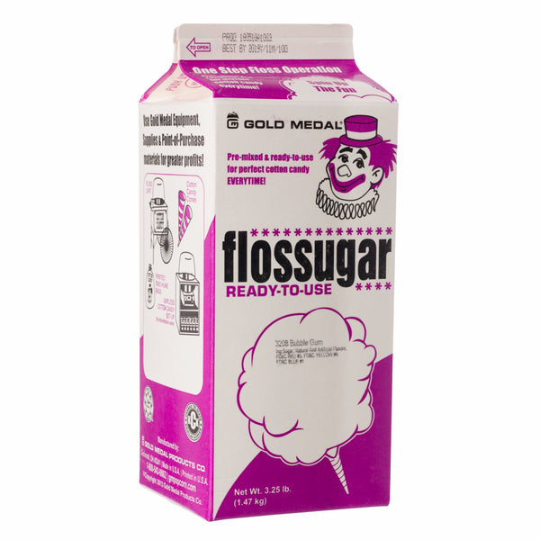 FLOSSUGAR BUBBLE GUM 6/cs