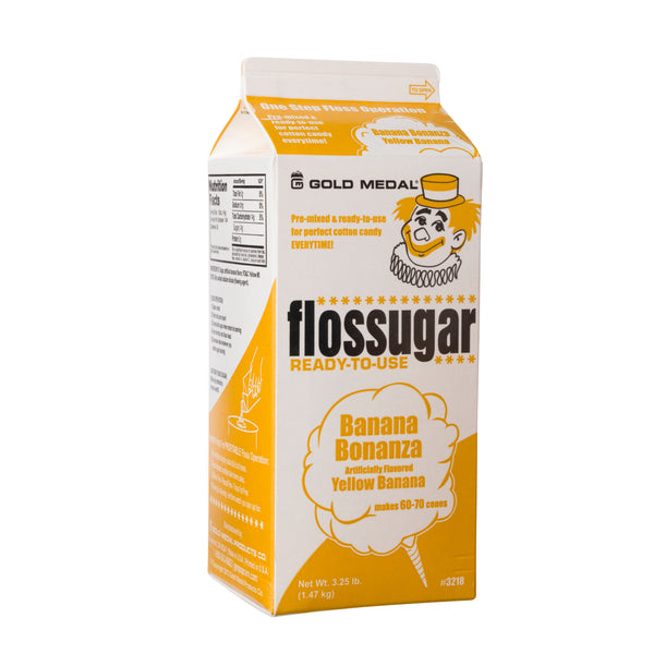 FLOSSUGAR BANANA 6/cs