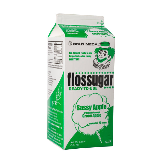 FLOSSUGAR SASSY APPLE 6/cs