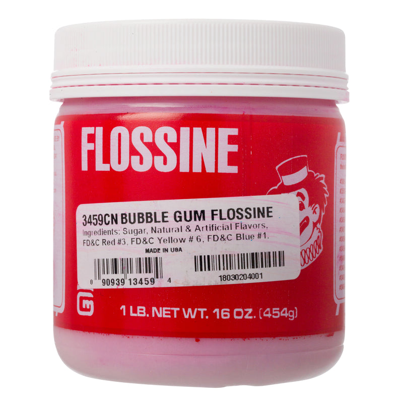 BUBBLEGUM FLOSSINE 1 lb tin