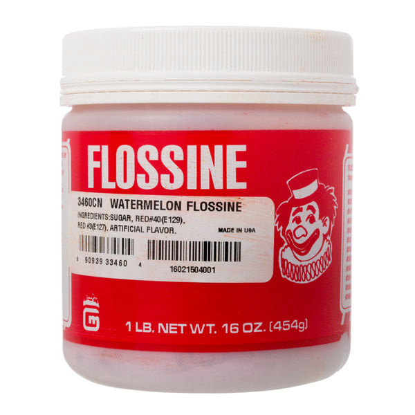 WATERMELON FLOSSINE 1 lb TIN