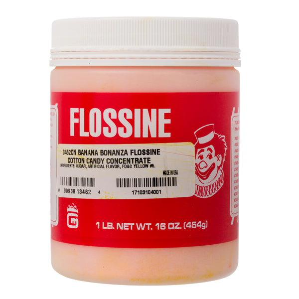 BANANA FLOSSINE 1 lb tin