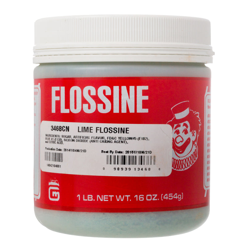 LIME FLOSSINE 1 lb TIN